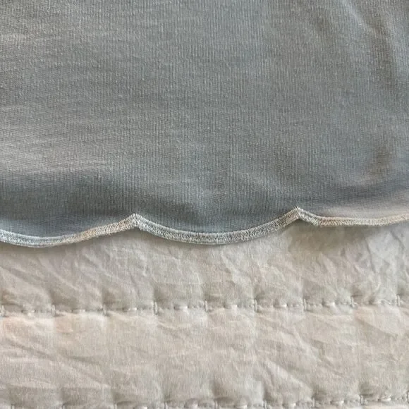 Women’s Anthropologie Wendy Eyelet Sweater Sweatshirt Large - Picture 7 of 9